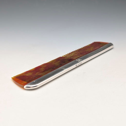 1928 年英國古董純銀梳子,由 Charles Henry Dumenil 製作