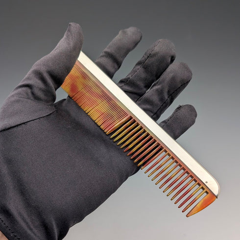 1928 年英國古董純銀梳子,由 Charles Henry Dumenil 製作