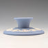Vintage British Wedgwood Jasperware Candlestick, Pale Blue
