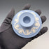 Vintage British Wedgwood Jasperware Candlestick, Pale Blue