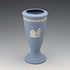 British Vintage Wedgwood Jasperware Vase, Pale Blue