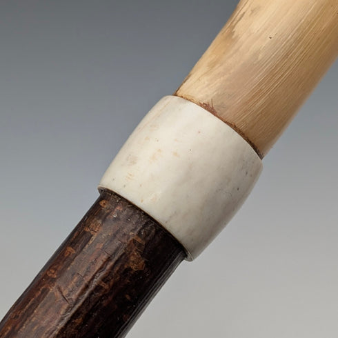 古董英國蘇格蘭角柄牧羊人手杖 92 厘米