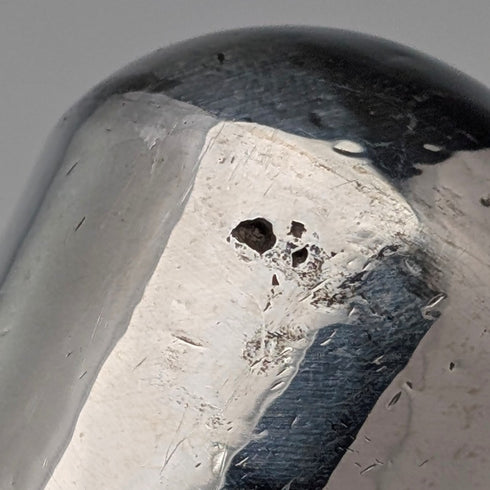 1922 年英國古董黑軸純銀圓柄手杖 92 公分 Robert Pringle