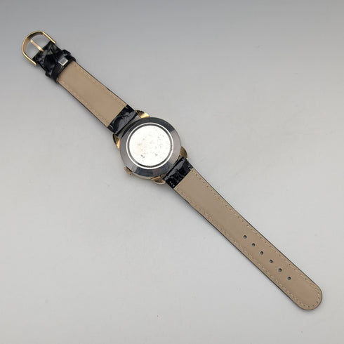 1970年頃 ジラール・ペルゴ 自動巻き腕時計 ブラックダイヤル Cal.08BE680 動作良好