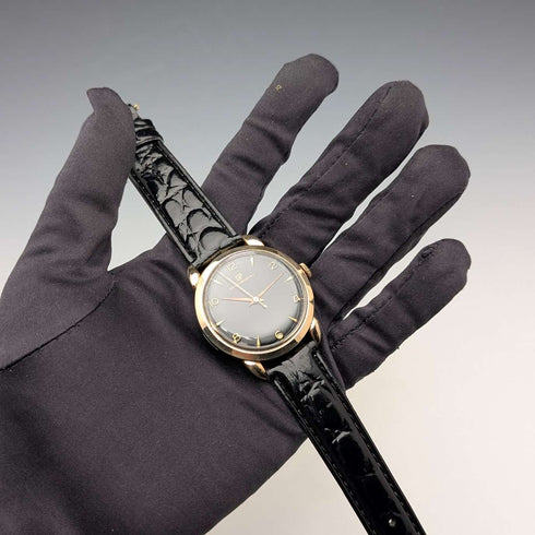 Circa 1970 Girard-Perregaux Automatic Watch Black Dial Cal.08BE680 In good working order