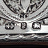 1898年 英国アンティーク 純銀製 両開き型カードケース 83g Charles Chesterman