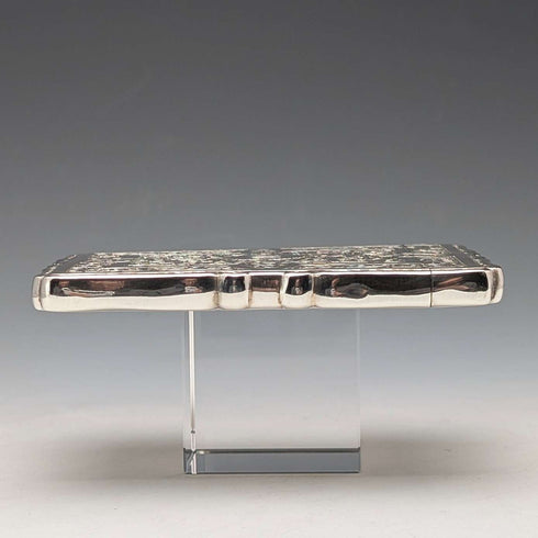 1882年 英国アンティーク 純銀製 カードケース 57g ボックス入り極美品 Frederick Marson