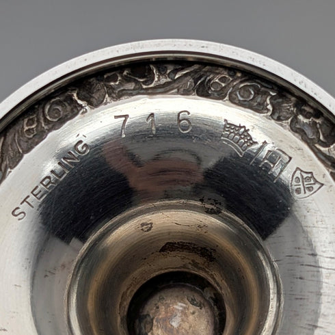 米国ヴィンテージ 純銀製 ペペレット 調味料入れペア 100g M. FRED HIRSCH