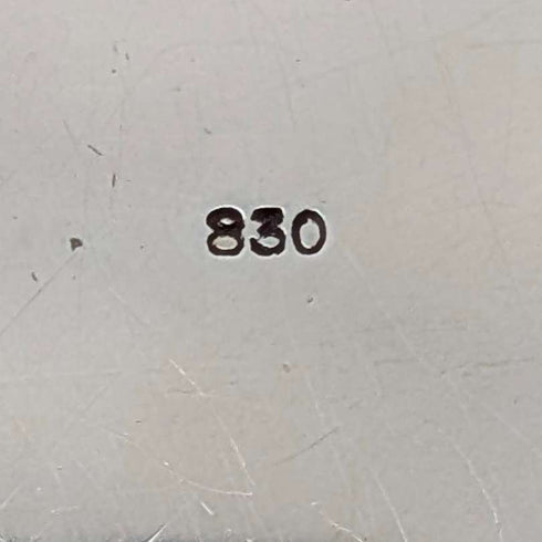 復古 830 銀塞浦路斯碗,附浮雕裝飾,83 克