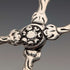 Circa 1900 German antique 800 silver cake tongs