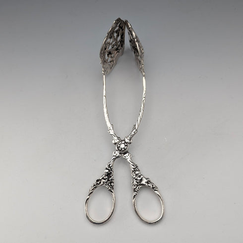 約 1900 年德國古董 800 銀蛋糕夾