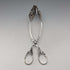 Circa 1900 German antique 800 silver cake tongs