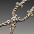 Circa 1900 German antique 835 silver cake tongs