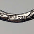 Circa 1900 German antique 835 silver cake tongs