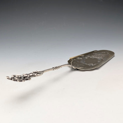 約 1900 年比利時古董 800 銀蛋糕鏟 75 克