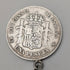 Circa 1900 British Antique Fancy Link Sterling Silver Albert Chain 64g Coin Infob