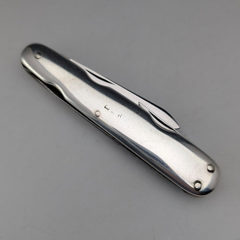 英国アンティーク 純銀ハンドル マルチツール