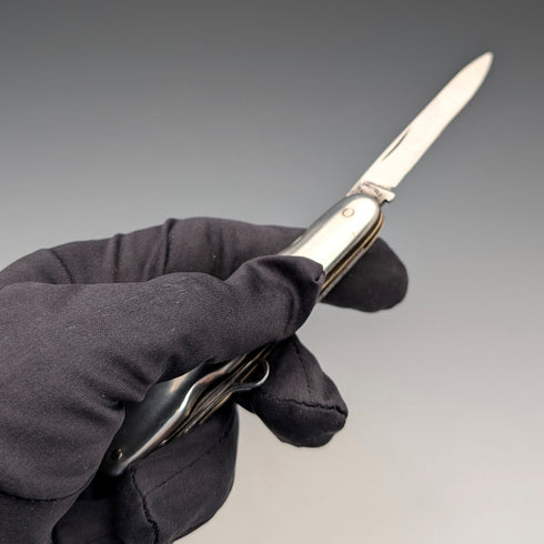 英国アンティーク 純銀ハンドル マルチツール