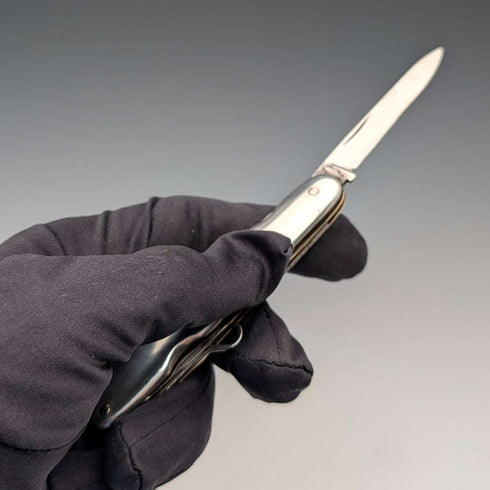 Antique British silver handle multi-tool