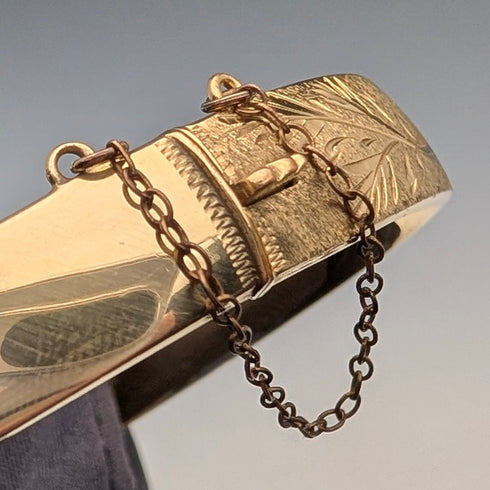 英國復古 9ct 鍍金手鍊 Joseph Smith