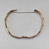 British vintage 10ct rolled gold bracelet with twisted design