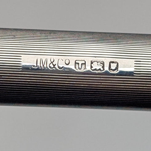 1954 年英國 Yard O'Red 純銀推拉式鉛筆(附盒子)