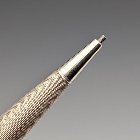 British Vintage Lifelong Sterling Silver Push-Pull Mini Mechanical Pencil