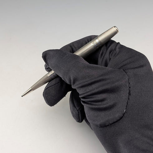 British Vintage Lifelong Sterling Silver Push-Pull Mini Mechanical Pencil