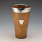 1934 British vintage sterling silver horn beaker cup by William Dunningham