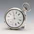 Circa 1911 Antique Longines Pocket Watch, Pure Silver Open Face, In Good Working Condition