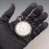 Circa 1911 Antique Longines Pocket Watch, Pure Silver Open Face, In Good Working Condition
