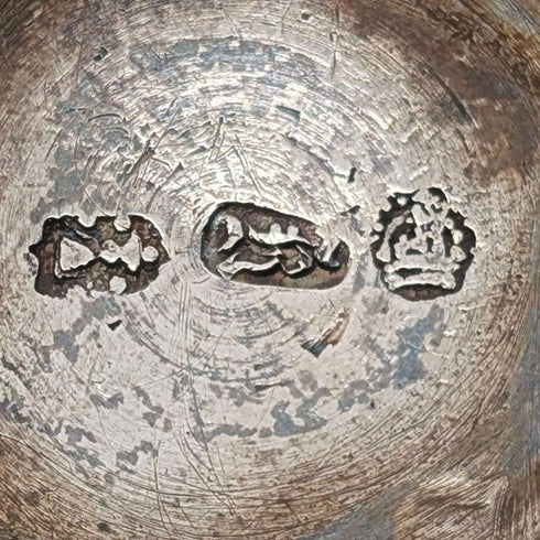 德國古董 800 銀奶油壺 69g HANAU SILVER