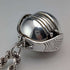 Vintage sterling silver expandable photo pendant with thick sterling silver necklace, 47g
