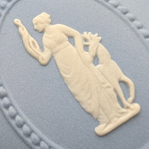 British Vintage Wedgwood Jasperware Perfume Bottle Pair in Paper Box