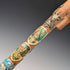 Vintage European Tour Bent Handle Tourist Walking Stick Tan Shaft 90cm