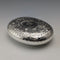 1912 British antique sterling silver pebble-shaped snuff box 85g John Rose Very good condition