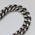 1912 British antique sterling silver Albert chain 50g hedgehog fob