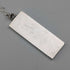 1977 British sterling silver jubilee ingot pendant and sterling silver chain, total 32g L&N