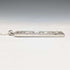 1977 British sterling silver jubilee ingot pendant and sterling silver chain, total 32g L&N