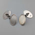 1977 British Vintage Sterling Silver Cufflinks Henry Griffith & Sons