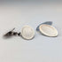 1977 British Vintage Sterling Silver Cufflinks Henry Griffith & Sons