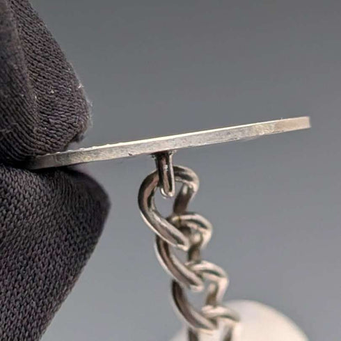1977 British Vintage Sterling Silver Cufflinks Henry Griffith & Sons
