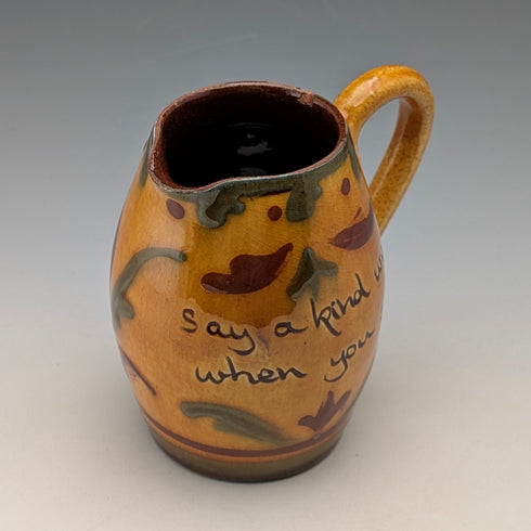 英国アンティーク モットーウェア製ジャグ ブラウン