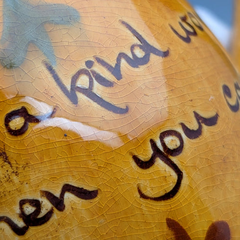 英国アンティーク モットーウェア製ジャグ ブラウン