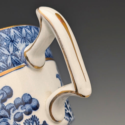 英國復古藍柳圖案杯碟架