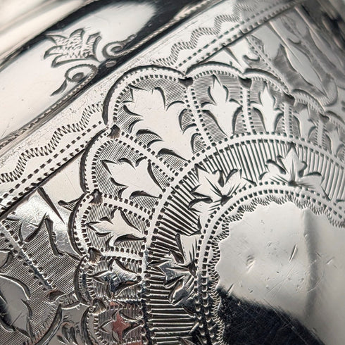 古董法國銀盤咖啡壺