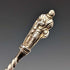 1891 British antique sterling silver apostle teaspoon set of 6, 50g total, case included, George Unite