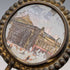 Antique Ormolu & Glass Pocket Watch Holder Accessory Tray