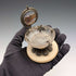 Antique Ormolu & Glass Pocket Watch Holder Accessory Tray