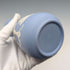 British vintage Wedgwood Jasperware vase in pale blue